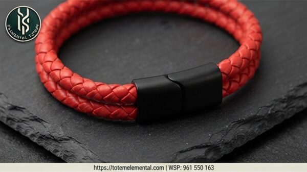 PULSERA DUAL CORE DE CUERO
