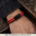 PULSERA DUAL CORE DE CUERO
