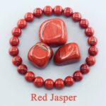 PULSERA ENERGÍA VITAL – JASPE ROJO