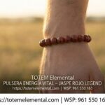 PULSERA ENERGÍA VITAL – JASPE ROJO