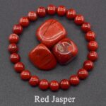 PULSERA ENERGÍA VITAL – JASPE ROJO