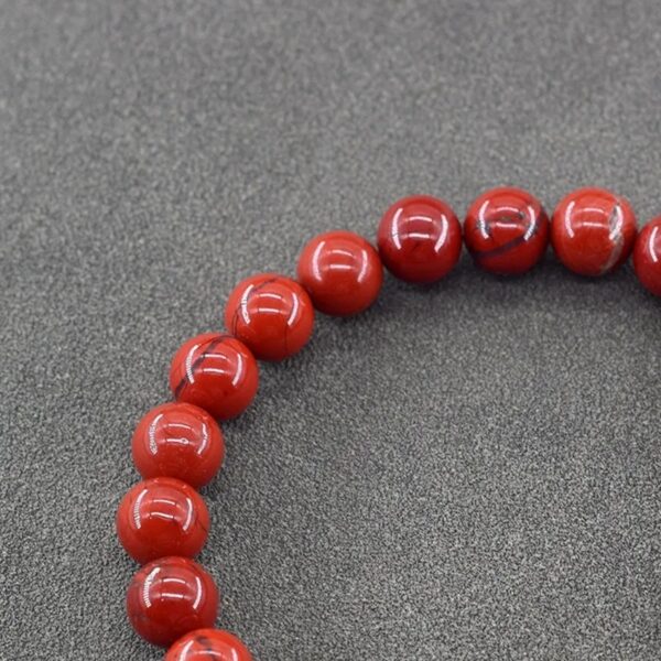 PULSERA ENERGÍA VITAL – JASPE ROJO
