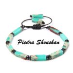 elegantes pulseras están elaboradas con piedras naturales cuidadosamente seleccionadas, cada una con su propio color, energía y simbolismo