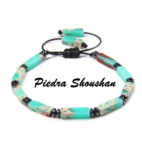 elegantes pulseras están elaboradas con piedras naturales cuidadosamente seleccionadas, cada una con su propio color, energía y simbolismo