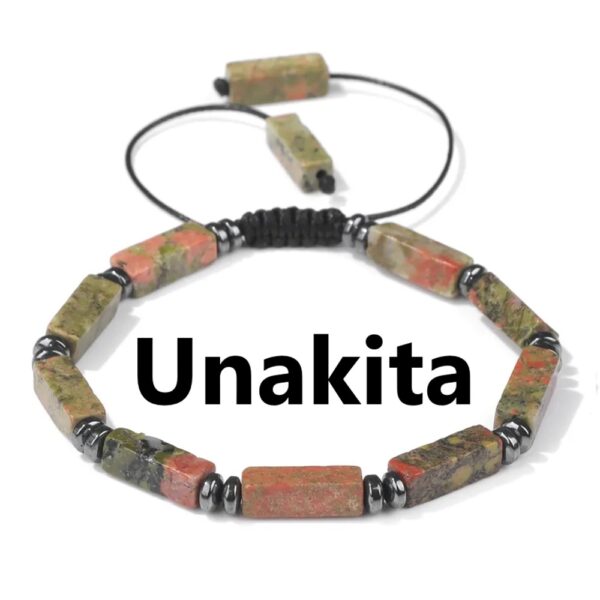 elegantes pulseras están elaboradas con piedras naturales cuidadosamente seleccionadas, cada una con su propio color, energía y simbolismo