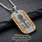 COLLAR FARAÓN DE ORO EL PODER DE ANUBIS