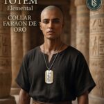 COLLAR FARAÓN DE ORO EL PODER DE ANUBIS