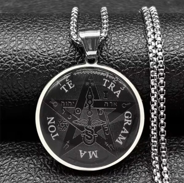 Tetragrammaton Sagrado: El símbolo de protección más potente de la historia. Un diseño geométrico perfecto para el resguardo energético y el dominio de los elementos.