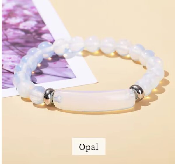 PULSERA DE CUARZO OPALO