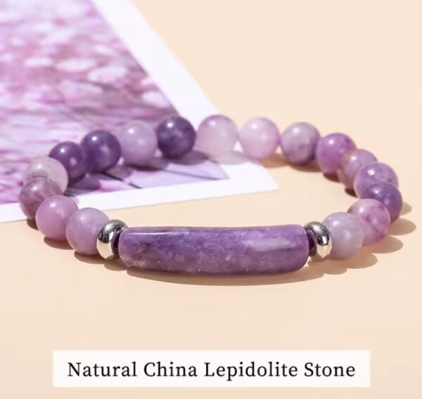 PULSERA DE CUARZO LEPODOLITE