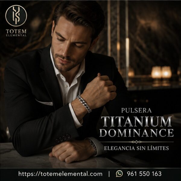 PULSERA “TITANIUM DOMINANCE”