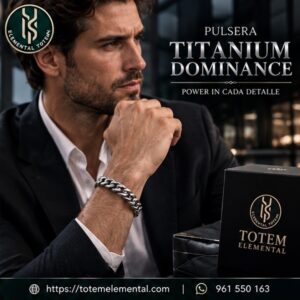 PULSERA TITANIUM DOMINANCE 5 PULSERA “TITANIUM DOMINANCE”