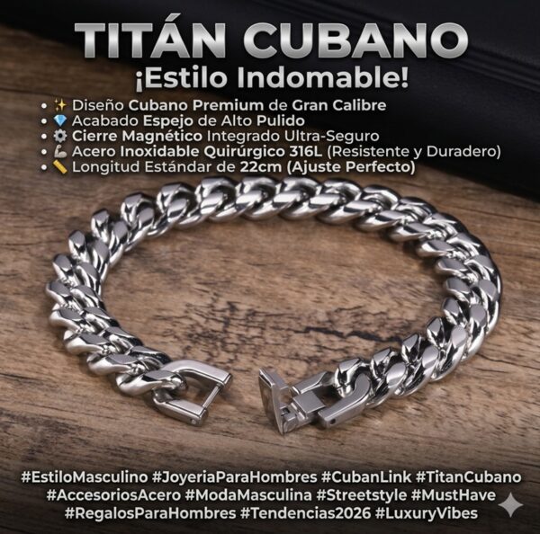 PULSERA “TITANIUM DOMINANCE”