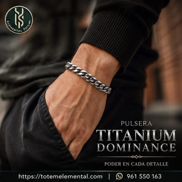 PULSERA “TITANIUM DOMINANCE”