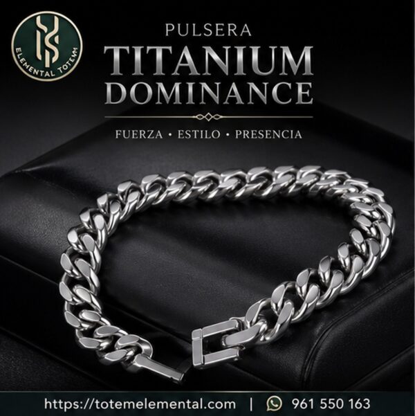 PULSERA “TITANIUM DOMINANCE”
