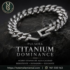 PULSERA “TITANIUM DOMINANCE”