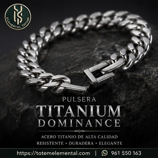 PULSERA “TITANIUM DOMINANCE”