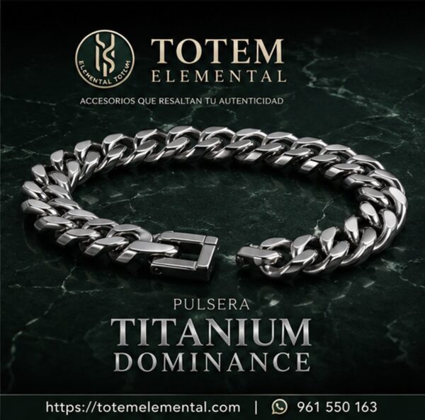 PULSERA “TITANIUM DOMINANCE”