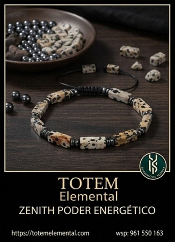 PULSERA ZENITH AMATISTA DALMATA