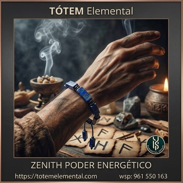 PULSERA ZENITH AMATISTA LAPIZ LAZULI