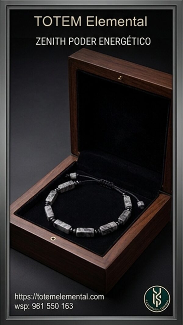 PULSERA ZENITH AMATISTA PIEDRA MAPA