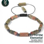 PULSERA ZENITH UNAKITE