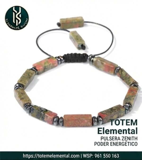 PULSERA ZENITH UNAKITE