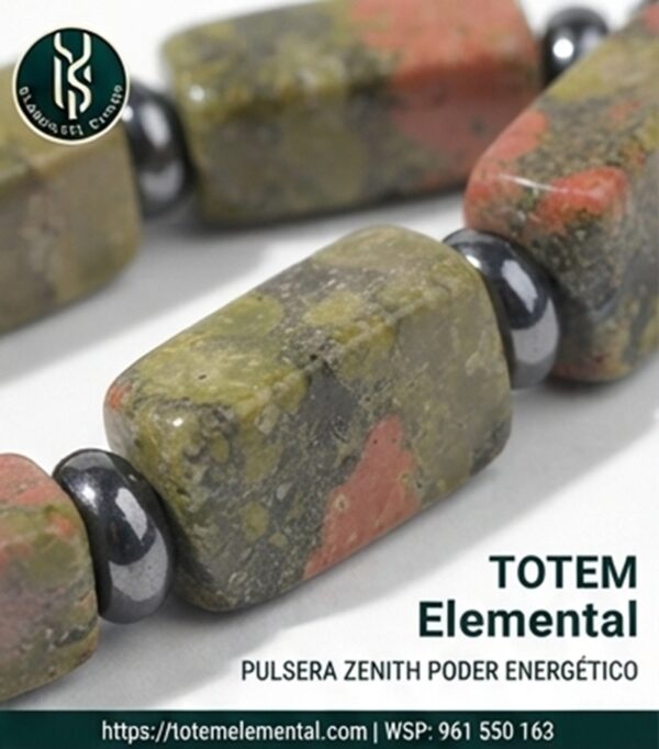 PULSERA ZENITH UNAKITE