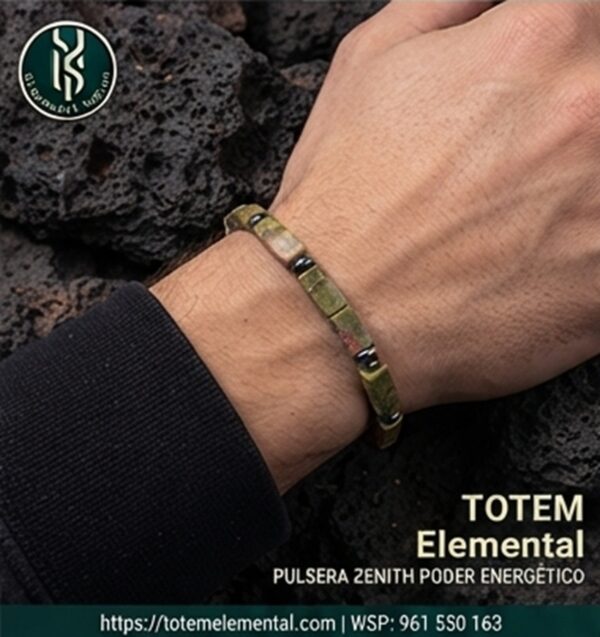 PULSERA ZENITH UNAKITE