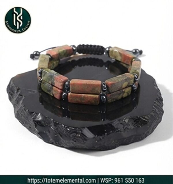 PULSERA ZENITH UNAKITE