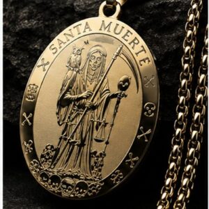 Collar Santa Muerte: Guardiana del Destino