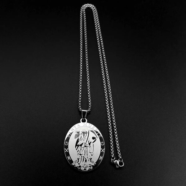Collar Santa Muerte: Guardiana del Destino