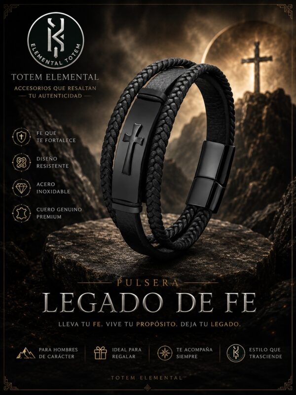 ⚜️ PULSERA LEGADO DE FE ⚜️