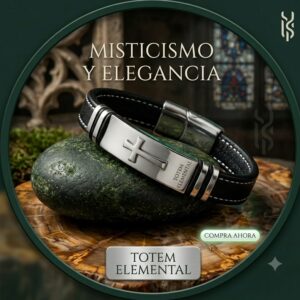 pulsera cruz esclava7 Pulsera Totem Crux, el Escudo Inquebrantable de Acero y Devoción que Define tu Autenticidad.