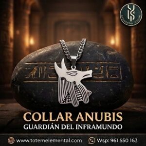 COLLAR ANUBIS: GUARDIÁN DEL INFRAMUNDO