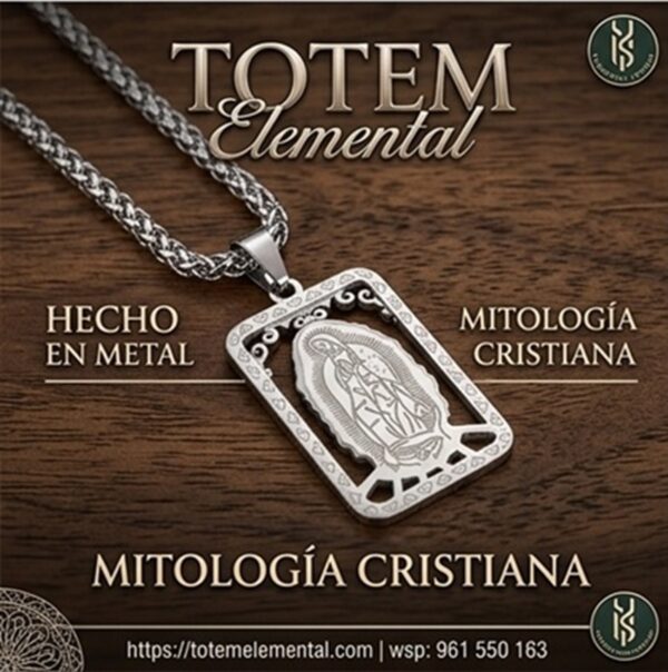 "COLLAR MANTO SAGRADO" VIRGEN DE GUADALUPE