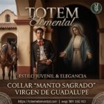 "COLLAR MANTO SAGRADO" VIRGEN DE GUADALUPE