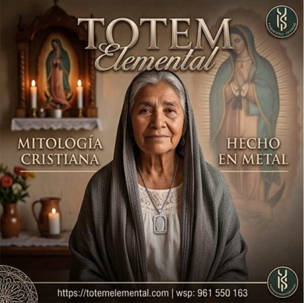 "COLLAR MANTO SAGRADO" VIRGEN DE GUADALUPE