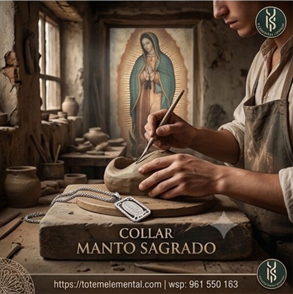"COLLAR MANTO SAGRADO" VIRGEN DE GUADALUPE