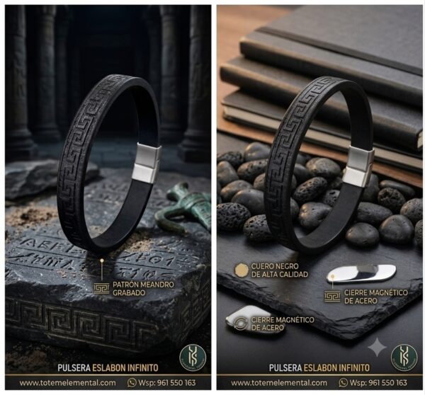 PULSERA ESLABÓN INFINITO