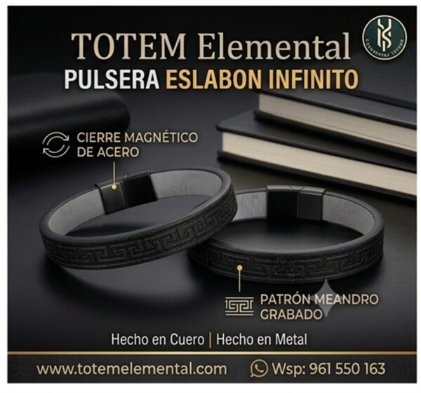 PULSERA ESLABÓN INFINITO