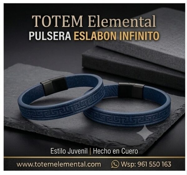 PULSERA ESLABÓN INFINITO