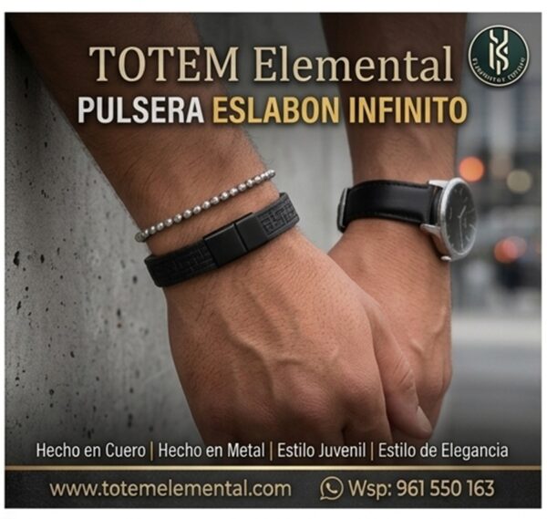PULSERA ESLABÓN INFINITO