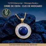 BJ-253 COLLAR NÓRDICO ✨ ORBE DE ODÍN, OJO DE MIDGARD✨