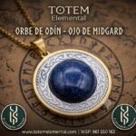 BJ-253 COLLAR NÓRDICO ✨ ORBE DE ODÍN, OJO DE MIDGARD✨