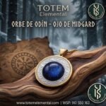 BJ-253 COLLAR NÓRDICO ✨ ORBE DE ODÍN, OJO DE MIDGARD✨