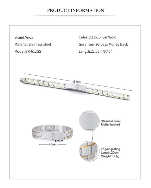 PULSERA NOVA STEEL