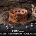 BRAZALETE VALQUIRIA DE HIERRO SELLO DEL VALHALLA