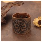 BRAZALETE VALQUIRIA DE HIERRO SELLO DEL VALHALLA