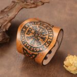 BRAZALETE VALQUIRIA DE HIERRO SELLO DEL VALHALLA